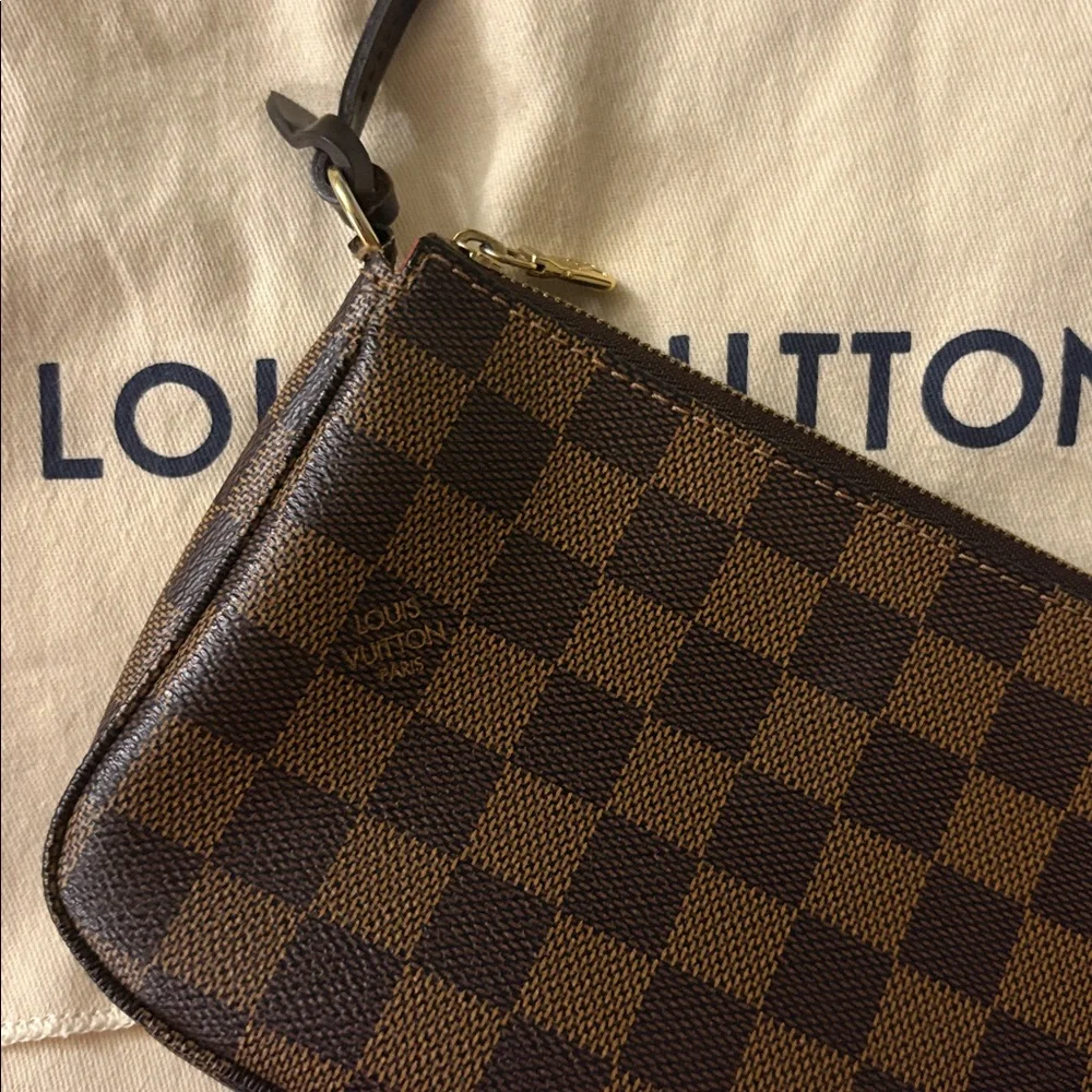 Louis Vuitton pochette accessories Damier ebene - Picture 2 of 9